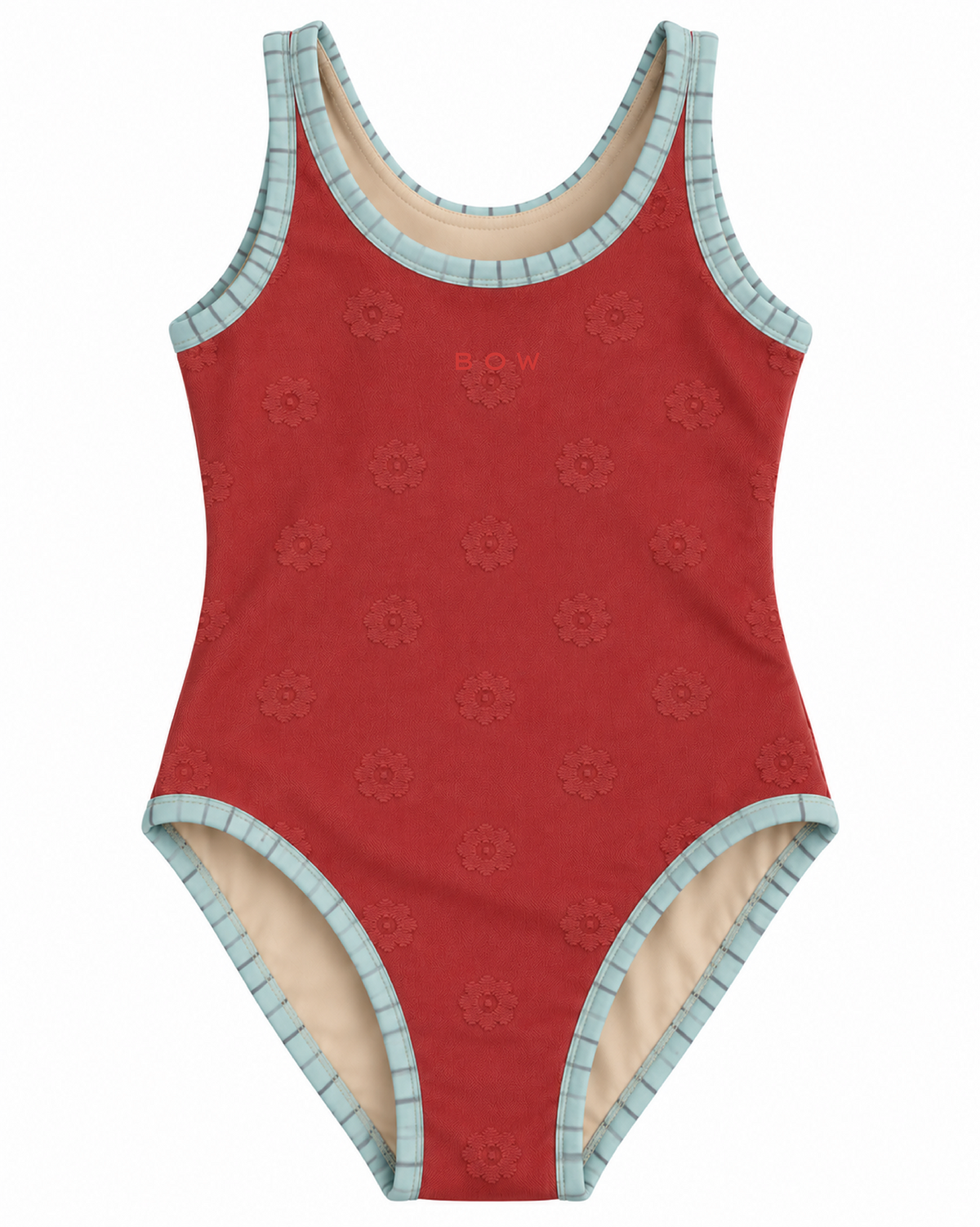 MAILLOT FLEX | Terracotta/Floral