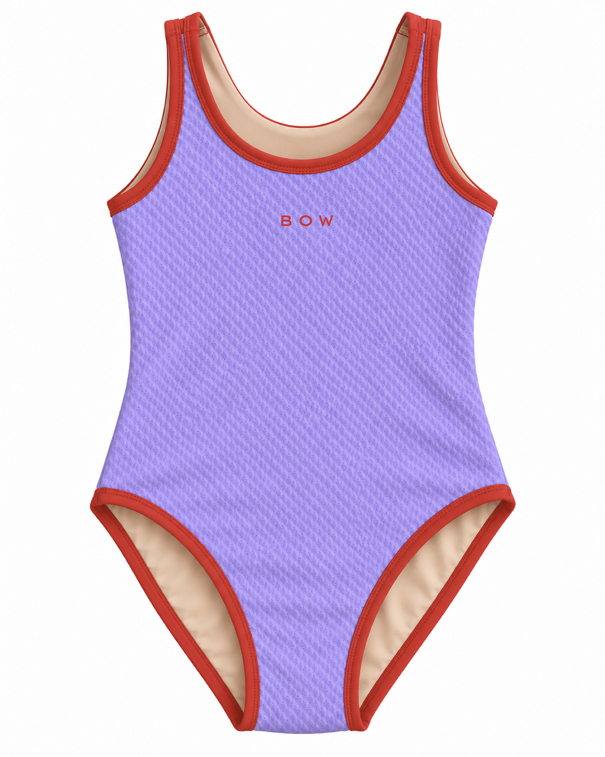 MAILLOT FLEX | Lilás/Terracotta