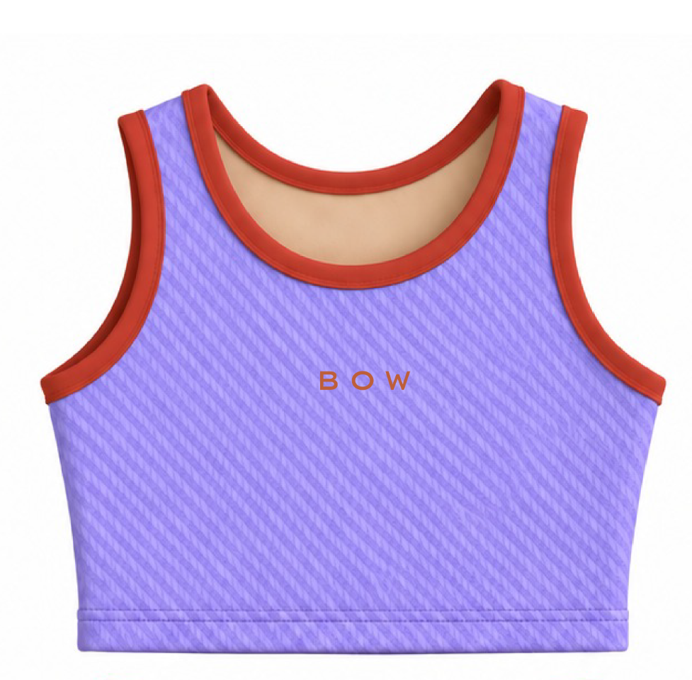 TOP MOVE | Lilás/Terracotta