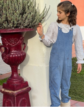 Blue Jumpsuit